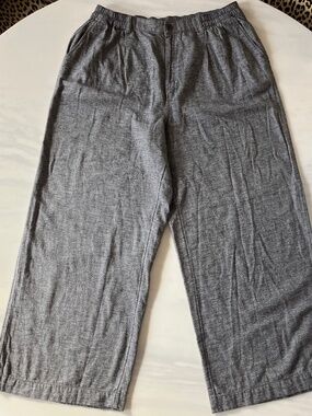 NEW w/ Tags Aerie Soft Cotton Wide Leg Stretch Trousers XL